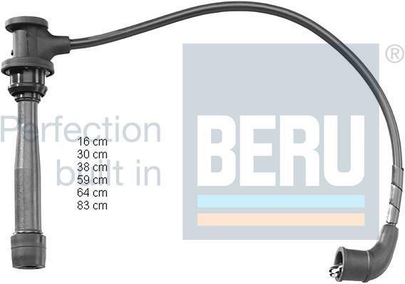 Jeu de câble d'allumage (Faisceau d'allumage) BERU ref. ZEF1272