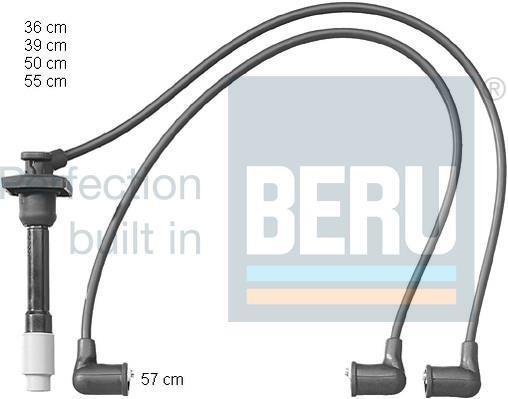 Cabo de ignição BERU ZEF1370