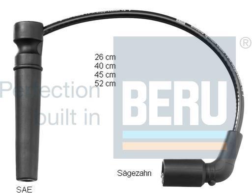 Cabo de ignição BERU ZEF1609
