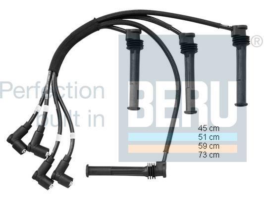 Juego de cables de encendido BERU ZEF1612