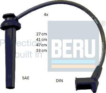 Cabo de ignição BERU ZEF1635