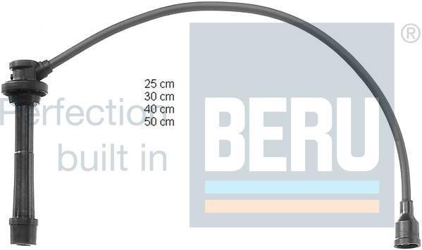 Jeu de câble d'allumage (Faisceau d'allumage) BERU ZEF910