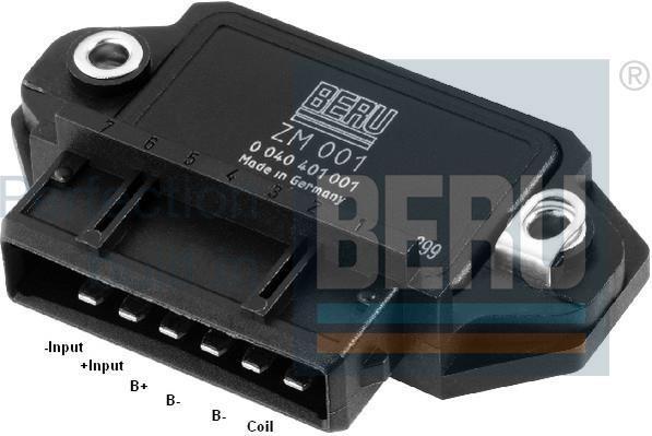 Unidad de control, sistema de encendido BERU ref. ZM001