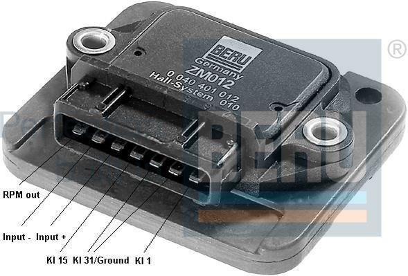 Unidad de control, sistema de encendido BERU ref. ZM012