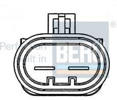 Ventilateur de refroidissement du moteur (Motoventilateur) BERU LE020