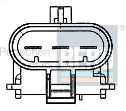 Ventilateur de refroidissement du moteur (Motoventilateur) BERU LE022