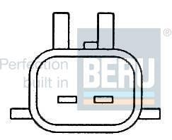 Ventilador do motor BERU LE053