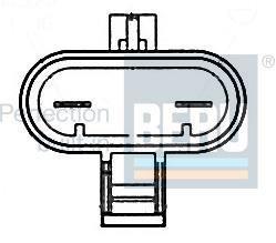 Ventilador, refrigeración del motor BERU ref. LE071