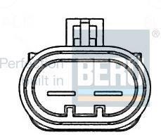 Ventilateur de refroidissement du moteur (Motoventilateur) BERU LE535