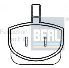 Ventilateur de refroidissement du moteur (Motoventilateur) BERU LE598