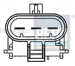 Ventilador do motor BERU LE621