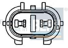 Ventilador, refrigeración del motor BERU ref. LE658
