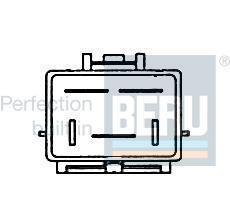 Ventilateur de refroidissement du moteur (Motoventilateur) BERU LE666