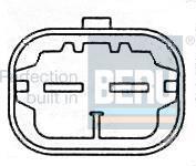 Ventilateur de refroidissement du moteur (Motoventilateur) BERU ref. LE684