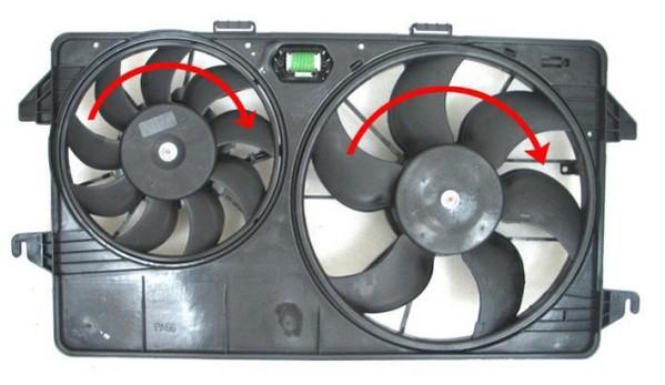 Ventilador, refrigeración del motor BERU ref. LE727