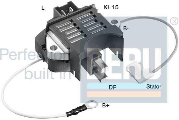 Regulador del alternador BERU ref. GER016