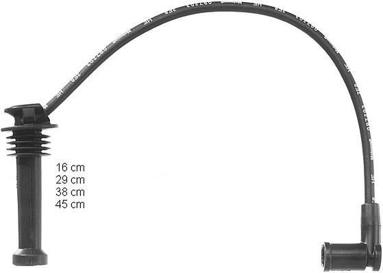 Juego de cables de encendido BERU ref. ZEF1115