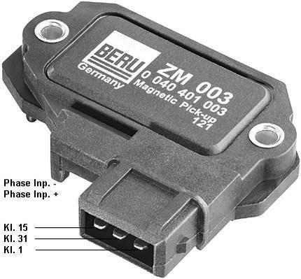 Unidad de control, sistema de encendido BERU ref. ZM003