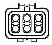 Ventilador, refrigeración del motor BERU ref. LE613