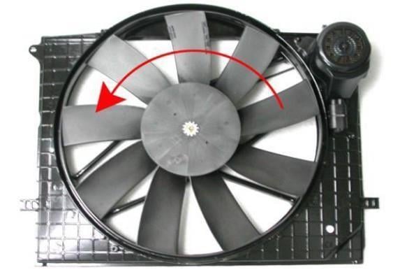 Ventilateur de refroidissement du moteur (Motoventilateur) BERU LE723
