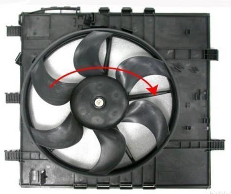 Ventilador do motor BERU LE726