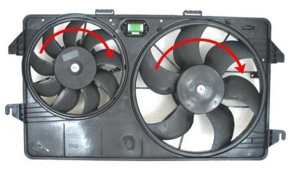 Ventilador, refrigeración del motor BERU ref. LE727