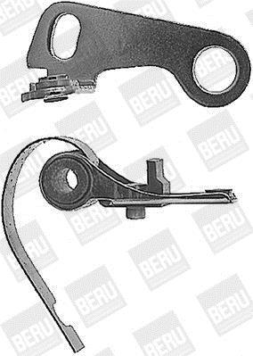 Jeu de contacts, distributeur d'allumage (Rupteurs) BERU ref. KS223V