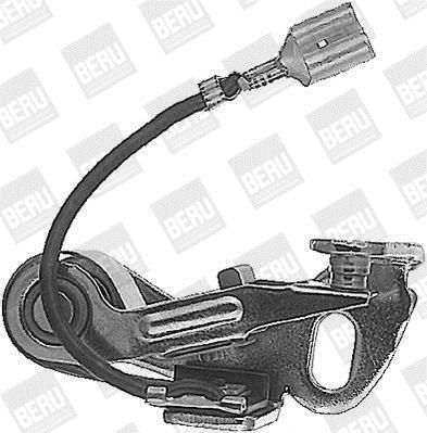 Jeu de contacts, distributeur d'allumage (Rupteurs) BERU ref. KS750