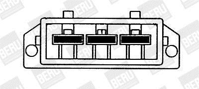 Ventilador, refrigeración del motor BERU ref. LE029