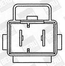 Ventilador, refrigeración del motor BERU ref. LE525