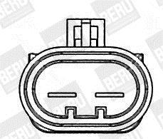 Ventilateur de refroidissement du moteur (Motoventilateur) BERU LE535