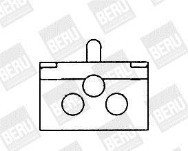 Ventilateur de refroidissement du moteur (Motoventilateur) BERU LE552