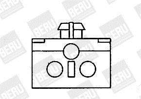 Ventilateur de refroidissement du moteur (Motoventilateur) BERU LE556