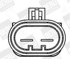 Ventilateur de refroidissement du moteur (Motoventilateur) BERU LE579