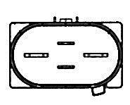 Ventilador, refrigeración del motor BERU ref. LE642