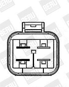 Ventilador, refrigeración del motor BERU ref. LE653