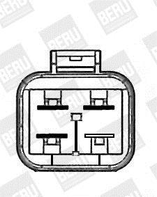 Ventilateur de refroidissement du moteur (Motoventilateur) BERU LE654