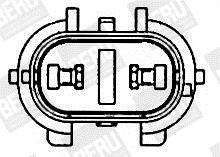 Ventilador, refrigeración del motor BERU ref. LE659