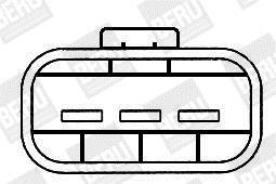 Ventilateur de refroidissement du moteur (Motoventilateur) BERU ref. LE670