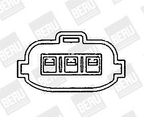 Ventilador, refrigeración del motor BERU ref. LE691