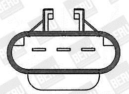 Ventilateur de refroidissement du moteur (Motoventilateur) BERU LE697
