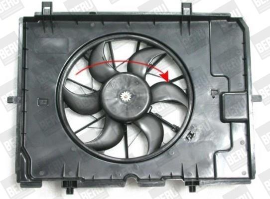 Ventilateur de refroidissement du moteur (Motoventilateur) BERU LE721