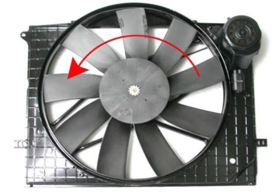 Ventilateur de refroidissement du moteur (Motoventilateur) BERU LE723