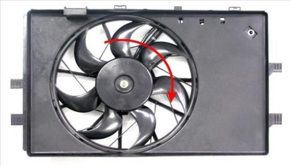 Ventilador do motor BERU LE724