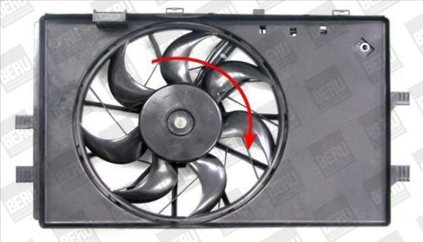 Ventilador do motor BERU LE724