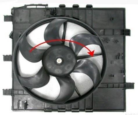 Ventilador do motor BERU LE726