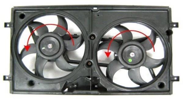 Ventilateur de refroidissement du moteur (Motoventilateur) BERU LE734