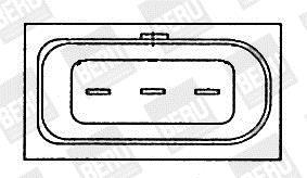 Ventilador, refrigeración del motor BERU ref. LEK017