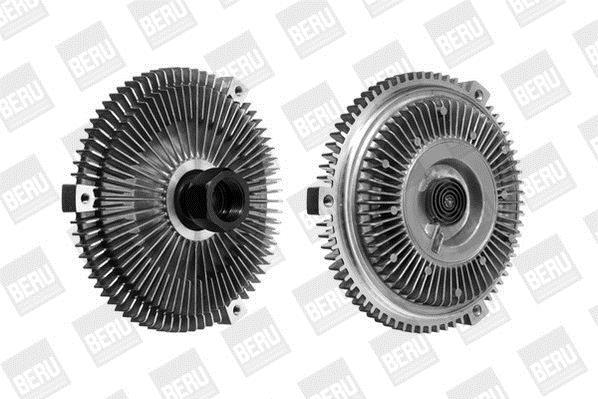 Embrayage, ventilateur de radiateur (Embrayage ventilateur moteur) BERU ref. LK008