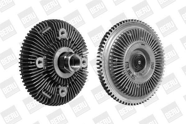 Embrayage, ventilateur de radiateur (Embrayage ventilateur moteur) BERU LK016